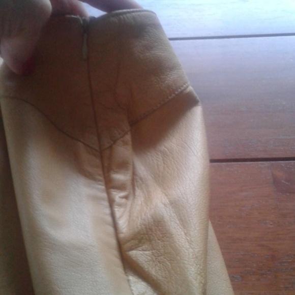 Dollhouse Genuine leather skirt - Picture 4 of 6